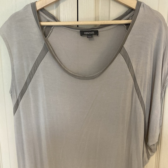 EUC Kenneth Cole Reaction grey shift dress. Size medium. - Picture 3 of 6